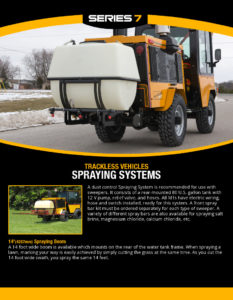 thumbnail of Trackless Spraying Systems