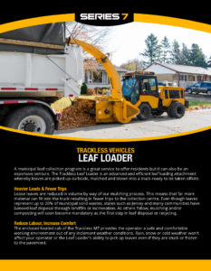 thumbnail of Trackless Leaf Loader