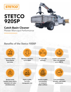 thumbnail of Stetco 920 Brochure