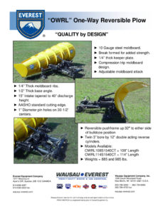 thumbnail of Everest OWRL Brochure