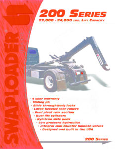 thumbnail of SwapLoader 200 Series Literature